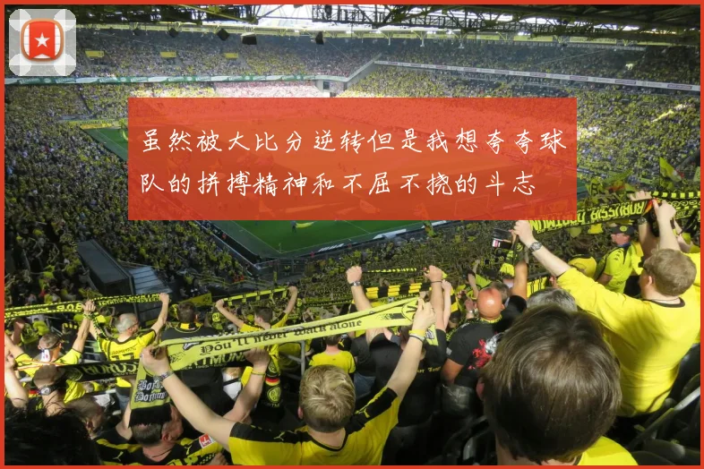 虽然被大比分逆转但是我想夸夸球队的拼搏精神和不屈不挠的斗志